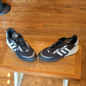 Adidas Originals ZX Black/White Mens 13 Shoes With Boost